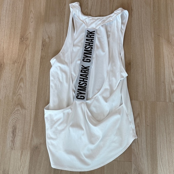 Gymshark Black and White Racerback Tank Tops - Picture 7 of 7
